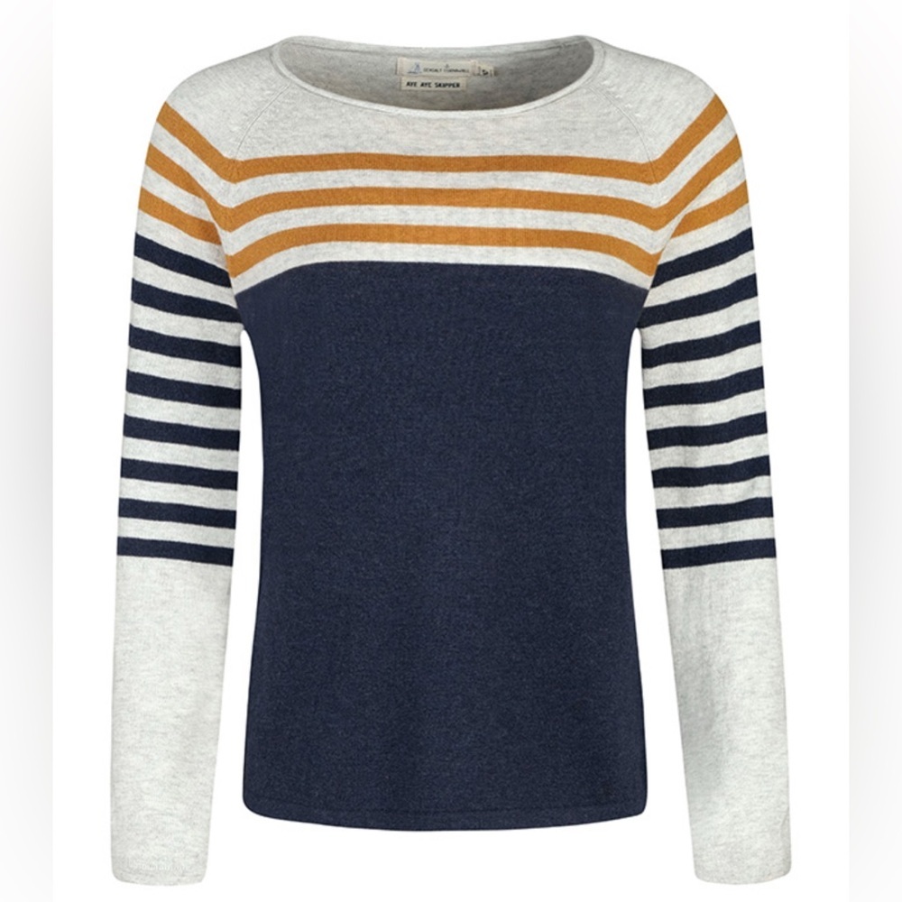 Women’s Seasalt Cornwall Bodrifty Jumper sweater size 10 (medium)